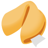 Бисквита с късметче - Noto Color Emoji
