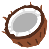 Кокосов орех - Noto Color Emoji