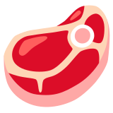 Парче месо - Noto Color Emoji