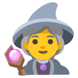 Магьосница - Noto Color Emoji