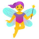 Жена фея - Noto Color Emoji