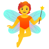 Фея - Noto Color Emoji