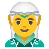 Мъж елф - Noto Color Emoji