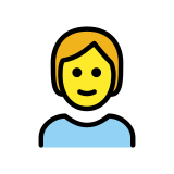 Възрастен - OpenMoji