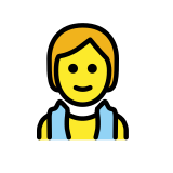 Човек в помещение с пара - OpenMoji