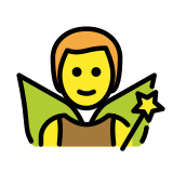 Мъж фея - OpenMoji
