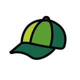 Шапка с козирка - OpenMoji