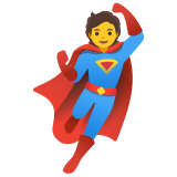 Жена супергерой - Noto Color Emoji