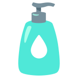 Бутилка с лосион - Noto Color Emoji