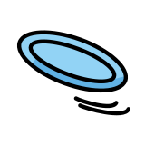 Фризби - OpenMoji