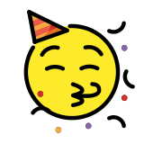 Купонджийско лице - OpenMoji