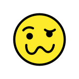 Опиянено лице - OpenMoji