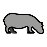 Хипопотам - OpenMoji