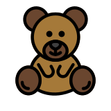 Плюшено мече - OpenMoji