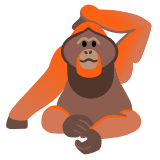 Орангутан - Noto Color Emoji