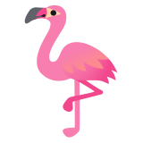Фламинго - Noto Color Emoji