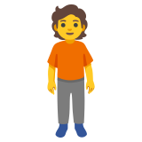 Изправен човек - Noto Color Emoji