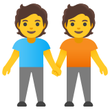 Хора, които се държат за ръце - Noto Color Emoji