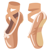 Балетни обувки - Noto Color Emoji
