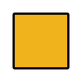 Оранжев квадрат - OpenMoji