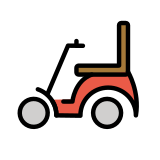 Акумулаторна инвалидна количка - OpenMoji