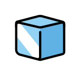 Кубче лед - OpenMoji