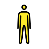 Изправен човек - OpenMoji