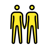 Хора, които се държат за ръце - OpenMoji