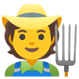 Земеделец - Noto Color Emoji