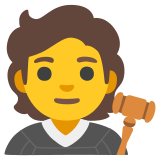 Съдия - Noto Color Emoji