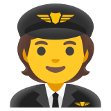 Пилот - Noto Color Emoji