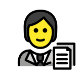 Служител - OpenMoji