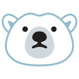Бяла мечка - Noto Color Emoji