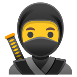 Нинджа - Noto Color Emoji