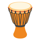 Висок барабан - Noto Color Emoji