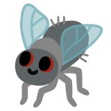 Муха - Noto Color Emoji