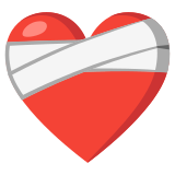 Превързано сърце - Noto Color Emoji