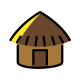 Колиба - OpenMoji