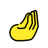 Събрани пръсти - OpenMoji