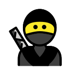 Нинджа - OpenMoji