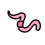 Червей - OpenMoji