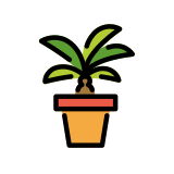 Растение в саксия - OpenMoji