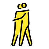 Прегръщащи се хора - OpenMoji