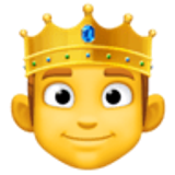 Човек с корона - Facebook