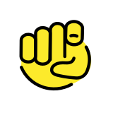 Показалец, сочещ към гледащия - OpenMoji