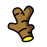 Корен от джинджифил - OpenMoji