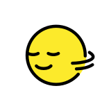 Глава, която прави хоризонтални движения - OpenMoji