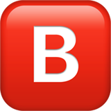 бутон с „B“