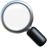 наклонена наляво лупа