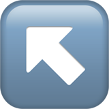 стрелка нагоре и наляво